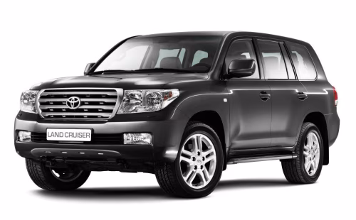 Dywaniki podłogowe do Toyota Land Cruiser 200 2007-2012 IX generacja EU Crossover przed restylingiem 7-miejscowy
