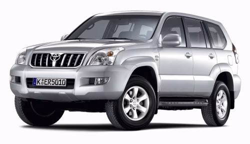 Dywaniki podłogowe do Toyota Land Cruiser Prado J125 2002-2009 III generacja EU Crossover 3-drzwiowy