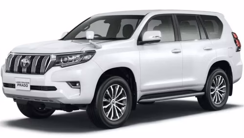 Dywaniki podłogowe do Toyota Land Cruiser Prado J150 2013-2017 IV generacja EU Crossover 1 po restylingu 7-miejscowy