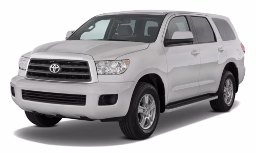 Dywaniki podłogowe do Toyota Sequoia Platinum 2007-2022 II generacja US Crossover 7-miejscowy