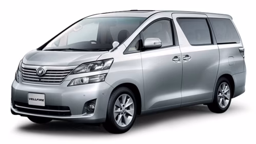Dywaniki podłogowe do Toyota Vellfire AH20 2008-2015 II generacja JP Minivan 7-miejscowy kierownica po prawej stronie