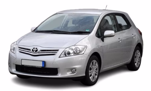 Dywaniki podłogowe do Toyota Auris E150 2006-2012 I generacja EU Hatchback 5-drzwiowy Hybrid