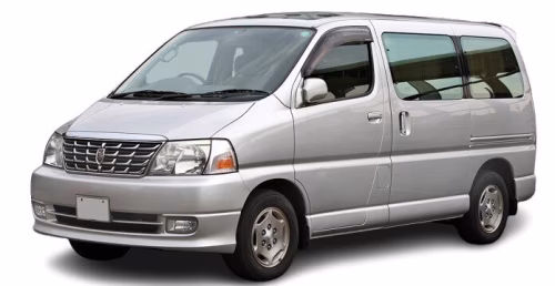 Dywaniki podłogowe do Toyota Grand Hiace 2002-2005 IV generacja EU VAN