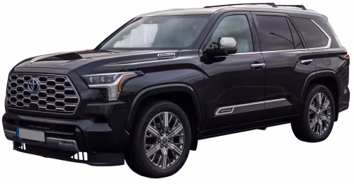 Dywaniki podłogowe do Toyota Sequoia (XK80) 2022-… III generacja US Crossover 7-miejscowy