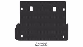 Dywaniki podłogowe do Toyota Land Cruiser Prado J150 2009-2013 IV generacja EU Crossover przed restylingiem 7-miejscowy - Фото 3