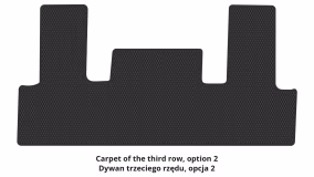 Килимки в салон Toyota Sequoia Platinum 2007-2022 II покоління US Crossover 7-ми місна - Фото 4