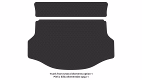 Interior mats for the Toyota Rav 4 XA40 2013-2018 IV generation Crossover Hybrid - Фото 3