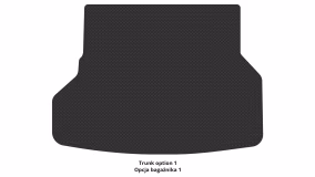 Interior mats for the Toyota Highlander XU40 2008-2013 II generation US Crossover 7-seater - Фото 4