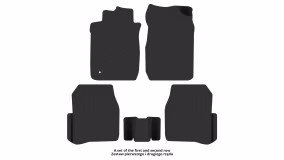 Interior mats for the Toyota Corolla E11 1995-2002 VIII generation EU Liftback - Фото 2