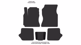Interior mats for the Toyota Rav 4 CA20W 2000-2005 II generation EU Crossover 3-door - Фото 2
