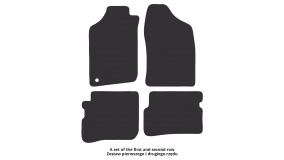 Interior mats for the Toyota 4Runner (N180) 1995-2003 III generation EU Crossover - Фото 2