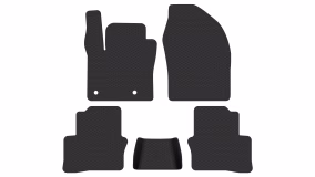 Interior mats for the Toyota C-HR (AX20) 2023-… II generation EU Crossover Hybrid (PHEV) - Фото 2