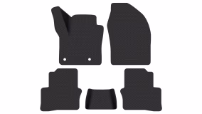 Interior mats for the Toyota C-HR (AX20) 2023-… II generation EU Crossover Hybrid (PHEV) - Фото 3