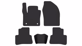 Interior mats for the Toyota C-HR (AX20) 2023-… II generation EU Crossover Hybrid (HEV) - Фото 2