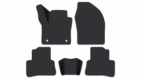 Interior mats for the Toyota C-HR (AX20) 2023-… II generation EU Crossover Hybrid (HEV) - Фото 3