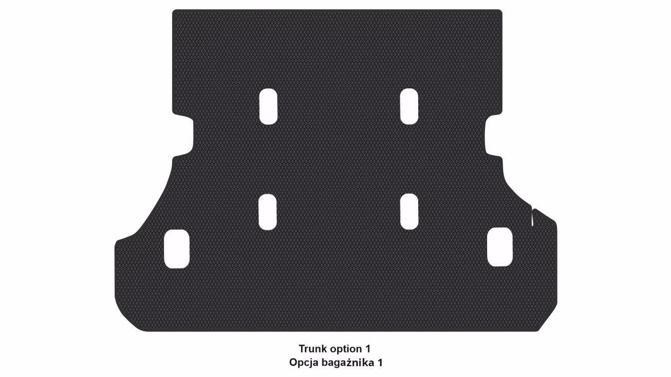 Dywaniki podłogowe do Toyota Land Cruiser 105 1998-2007 VIII generacja EU Crossover 7-miejscowy - Фото 3