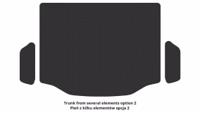 Interior mats for the Toyota Rav 4 XA40 2013-2018 IV generation Crossover - Фото 4
