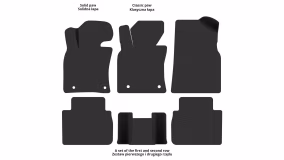 Interior mats for the Toyota Camry XV70 2017-2024 VIII generation Sedan - Фото 2