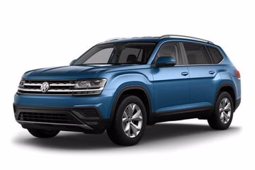 Dywaniki podłogowe do Volkswagen Atlas 2016-2025 I generacja US Crossover 7-miejscowy