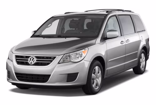 Dywaniki podłogowe do Volkswagen Routan 2009-2014 I generacja EU Minivan 7-miejscowy