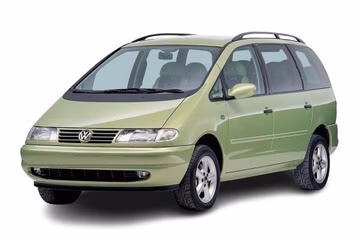 Dywaniki podłogowe do Volkswagen Sharan (7M) 1995-2010 I generacja EU Minivan 7-miejscowy