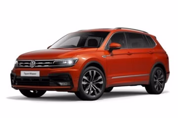 Dywaniki podłogowe do Volkswagen Tiguan Allspace 2016-2024 II generacja US Crossover 7-miejscowy