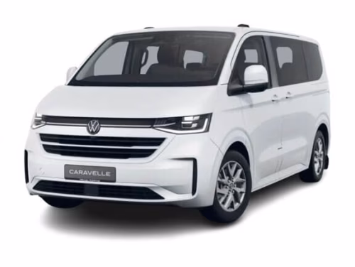 Dywaniki podłogowe do Volkswagen T7 Caravelle 2024-… VII generacja EU VAN 4-drzwiowy 8-miejscowy Long