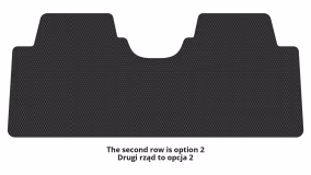 Interior mats for the Volkswagen Sharan (7M) 1995-2010 I generation EU Minivan 7-seater - Фото 4