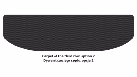 Interior mats for the Volkswagen Sharan (7N) 2010-2022 II generation EU Minivan 7-seater - Фото 4