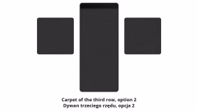 Interior mats for the Volkswagen ID.6 Crozz 2021-… I generation CN Crossover 6-seater - Фото 4