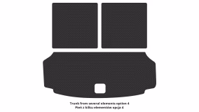 Interior mats for the Volkswagen ID.6 Crozz 2021-… I generation CN Crossover 6-seater - Фото 8