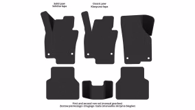 Dywaniki podłogowe do Volkswagen Tiguan NF 2007-2018 I generacja EU Crossover - Фото 2