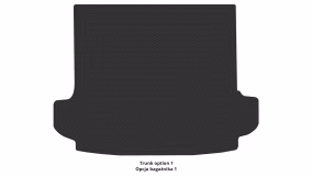 Interior mats for the Volkswagen T6 Transporter 2015-… VI generation EU VAN - Фото 5