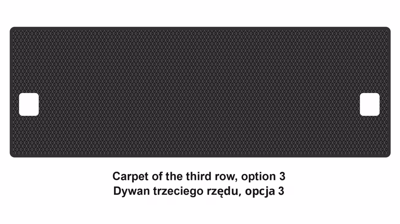Dywaniki podłogowe do Volkswagen Caddy (SB) 2020-… IV generacja EU Minivan 4-drzwiowy 7-miejscowy - Фото 5