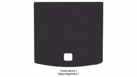 Interior mats for the Volkswagen Touran 5T 2015-… II generation EU Minivan 7-seater - Фото 3