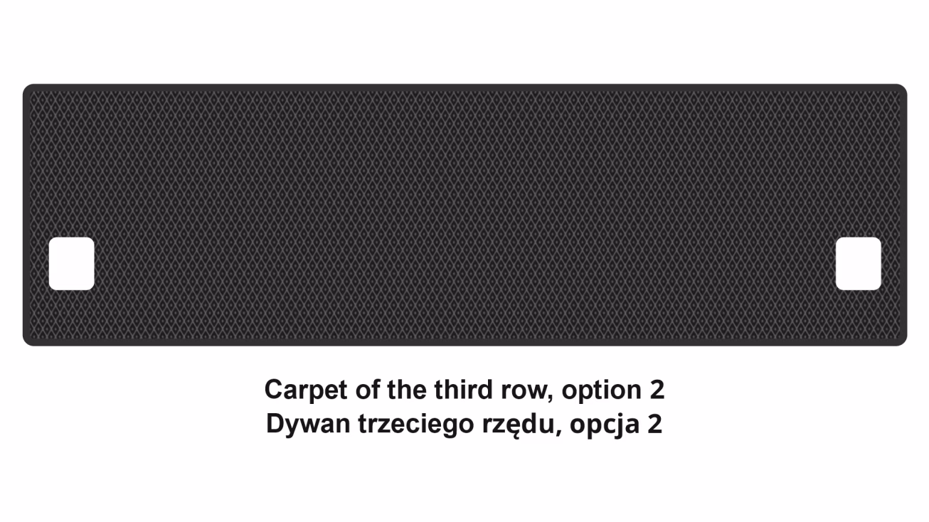 Dywaniki podłogowe do Volkswagen Caddy (SB) 2020-… IV generacja EU Minivan 4-drzwiowy 7-miejscowy Long - Фото 4