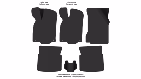 Interior mats for the Volkswagen Polo (III) 1994-2001 III generation EU Hatchback 3-door - Фото 2