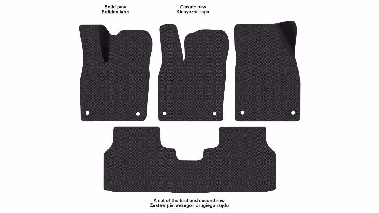 Interior mats for the Volkswagen ID.5 2022-… I generation CN Crossover - Фото 2