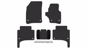 Dywaniki podłogowe do Volkswagen Touareg (7L) 2006-2010 I generacja EU Crossover przed restylingiem kierownica po prawej stronie - Фото 2