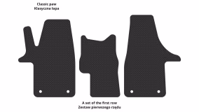 Interior mats for the Volkswagen T5 California 2011-2015 V generation EU VAN - Фото 2