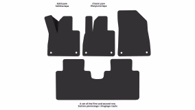 Interior mats for the Zeekr 7X 2024-… I generation CN Crossover - Фото 2